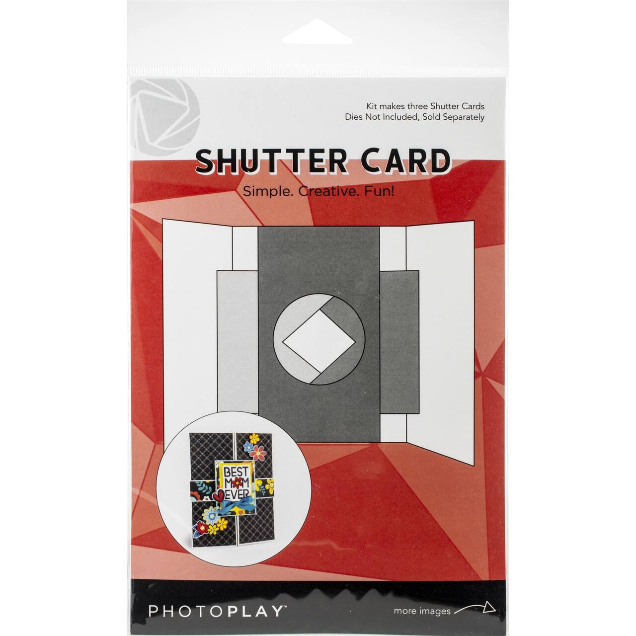 Photoplay&#x2122; Shutter Card, 3ct.